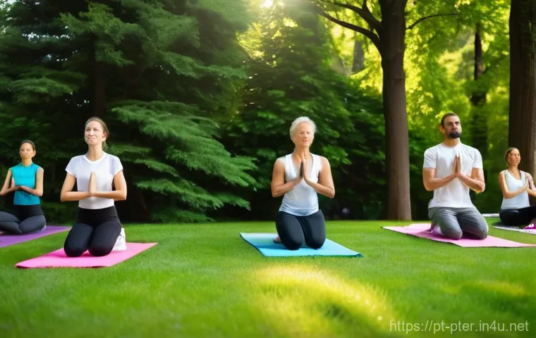 퍼스널트레이너 피트니스 트렌드 파악법 - **Prompt 1: Community Fitness and Trainer Interaction**
    "A vibrant, modern fitness studio in an ...